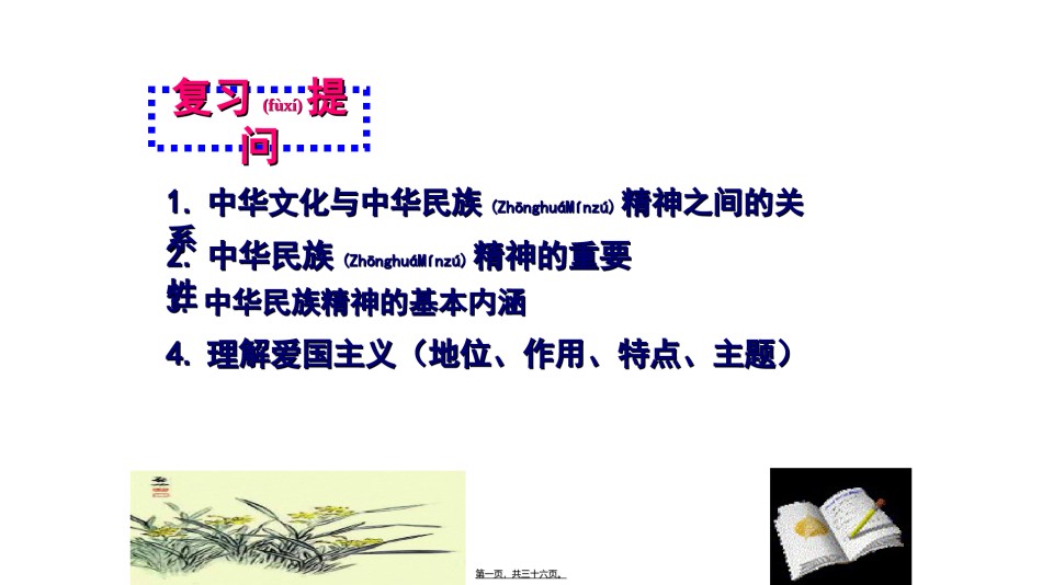 2022年医学专题—.2最新弘扬中华民族精神2018.ppt_第1页