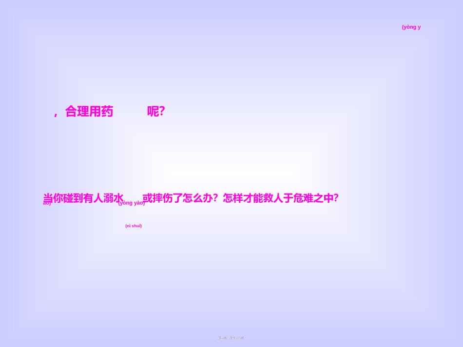 2022年医学专题—.2用药和急救1-[最新].ppt_第1页
