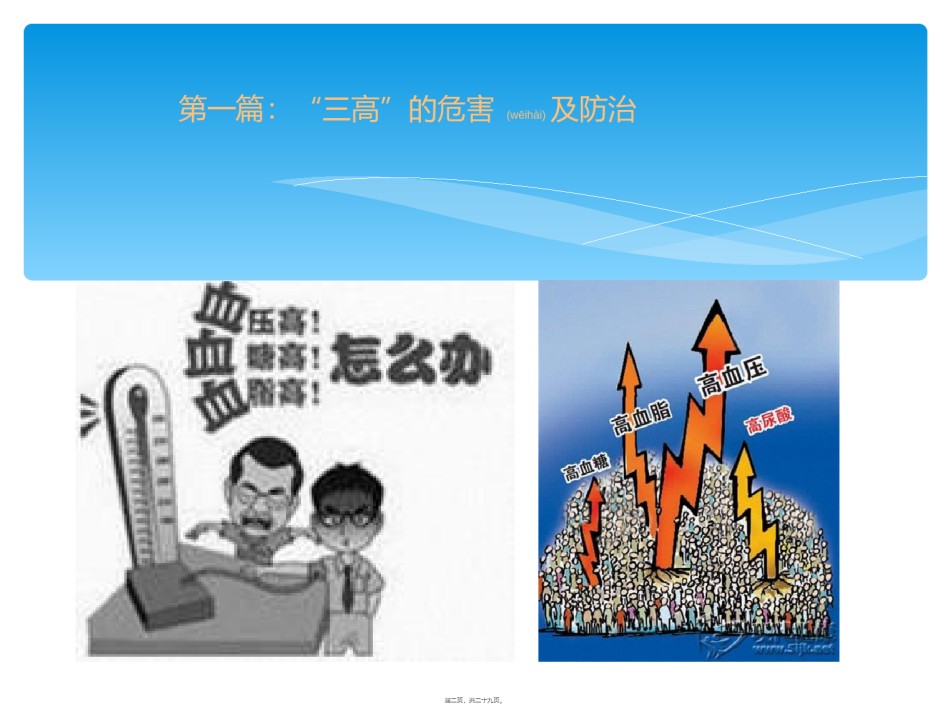 2022年医学专题—“三高”及脂肪肝的危害与防治.ppt_第2页