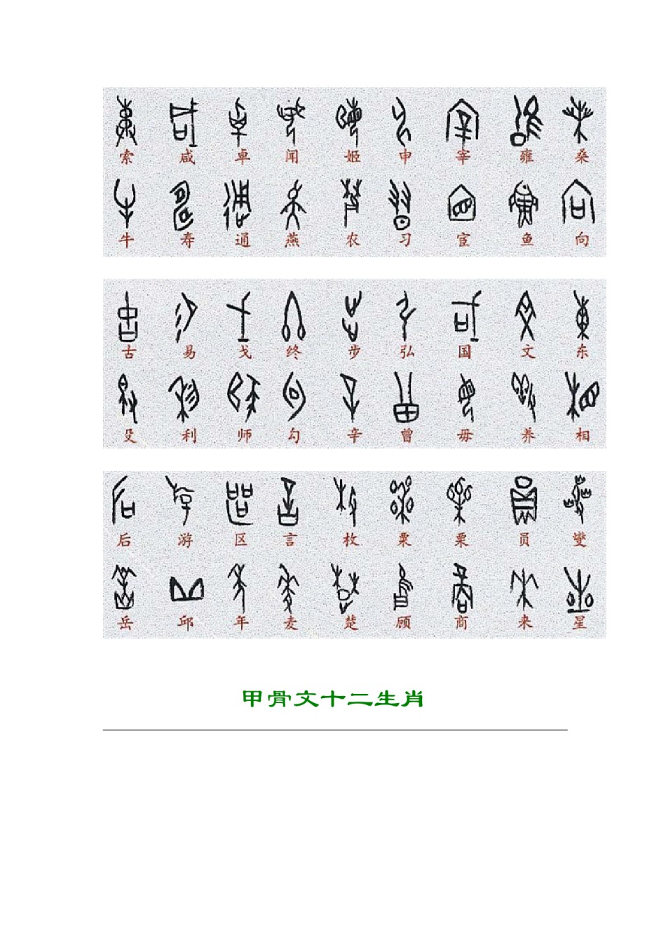 2022年医学专题—《甲骨文百家姓》.docx_第3页