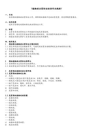 2022年医学专题—《植物病虫害防治标准作业规程》.docx