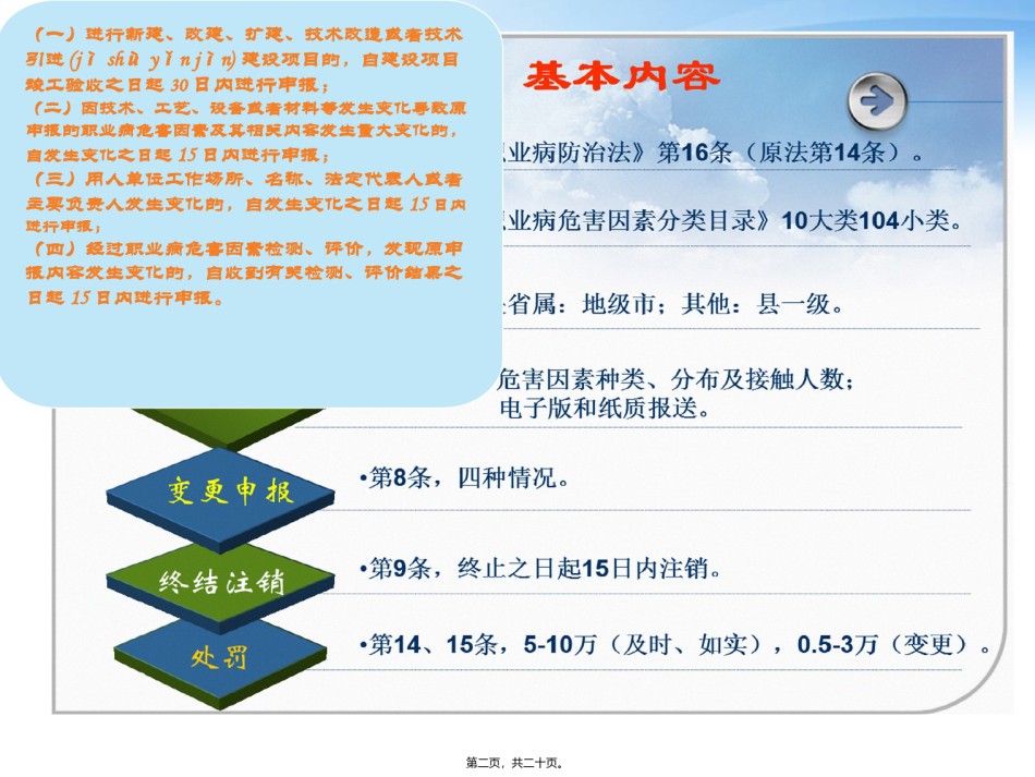 2022年医学专题—《职业病危害项目申报办法》解读.ppt_第2页