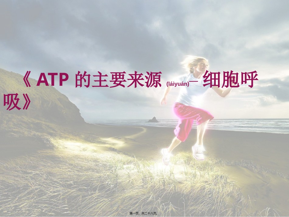 2022年医学专题—《ATP的主要来源-细胞呼吸》说课稿.ppt_第1页