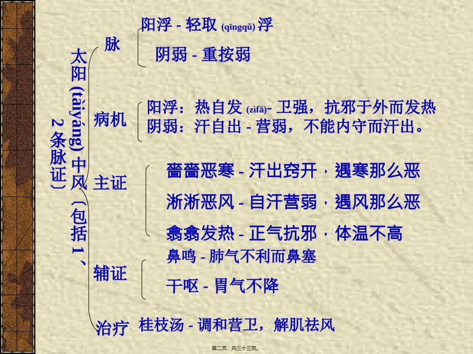 2022年医学专题—5-太阳病本证-中风表虚证.ppt_第2页
