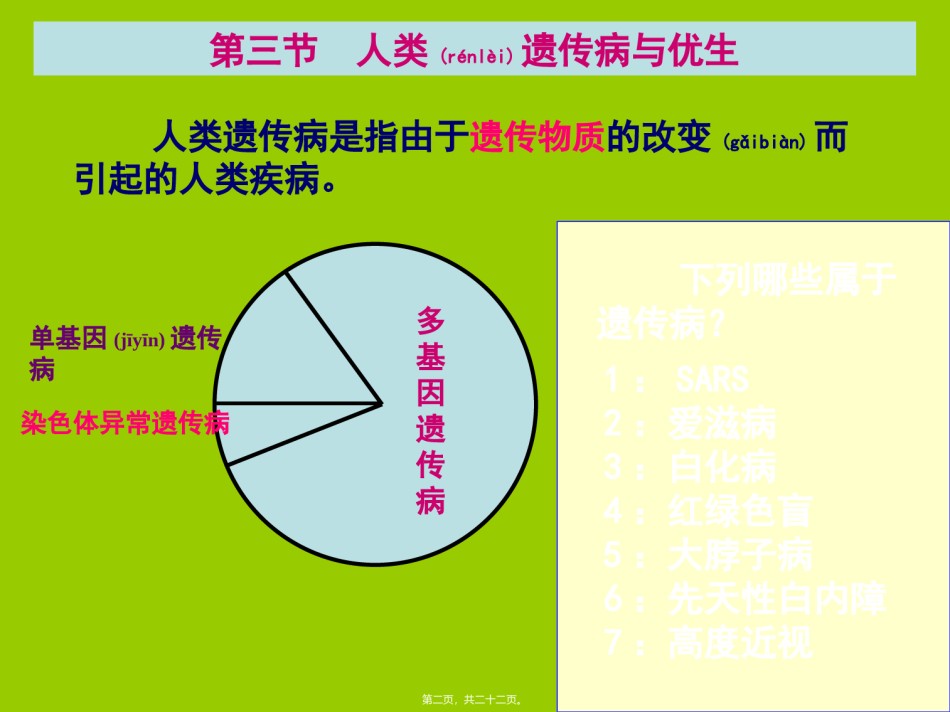 2022年医学专题—5.3--人类遗传病与优生.ppt_第2页