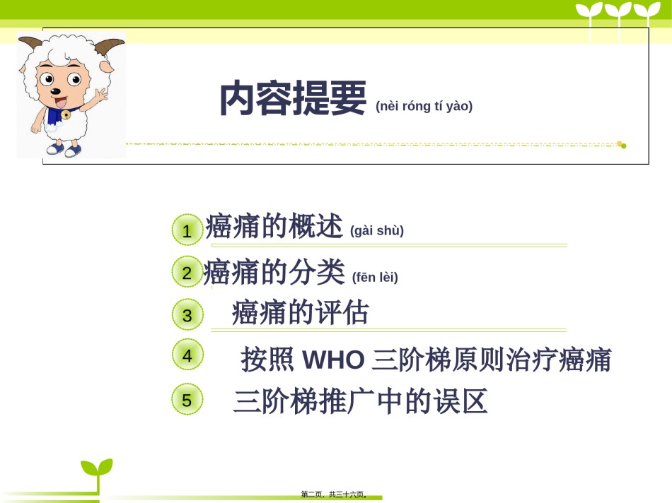 2022年医学专题—癌痛.ppt_第2页