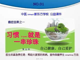 2022年医学专题—癌症因果之习惯就是一串珍珠.pptx