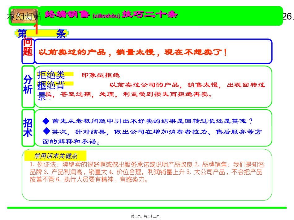 2022年医学专题—白酒铺货话术.ppt_第2页