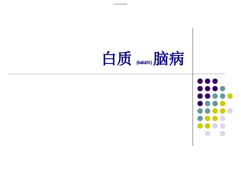 2022年医学专题—白质脑病.ppt_第1页