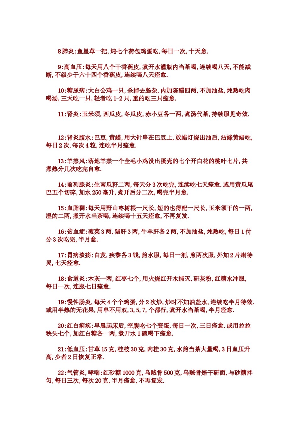 2022年医学专题—百病秘方(一定要收藏).docx_第2页
