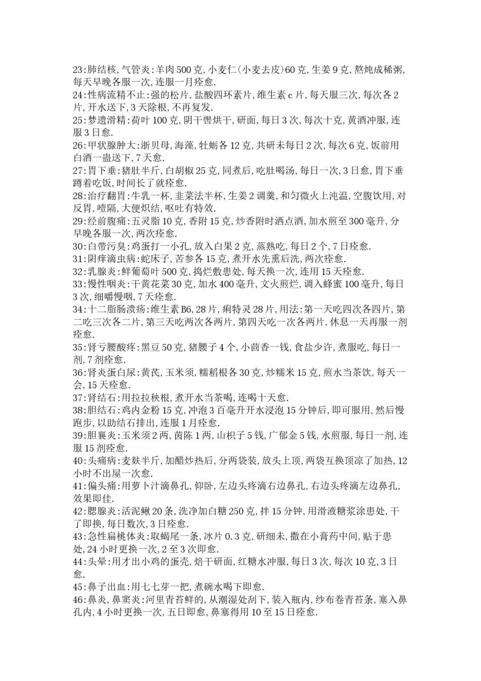 2022年医学专题—百病秘方一定要收藏.docx_第2页