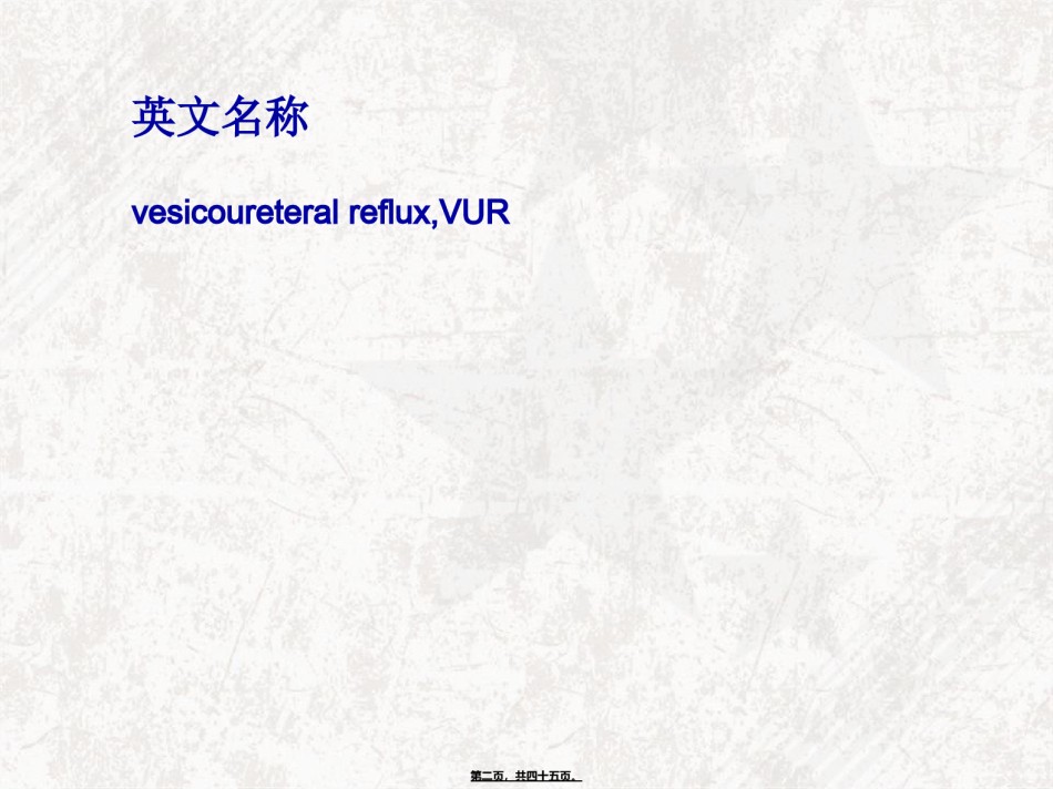 2022年医学专题—膀胱输尿管反流...ppt_第2页
