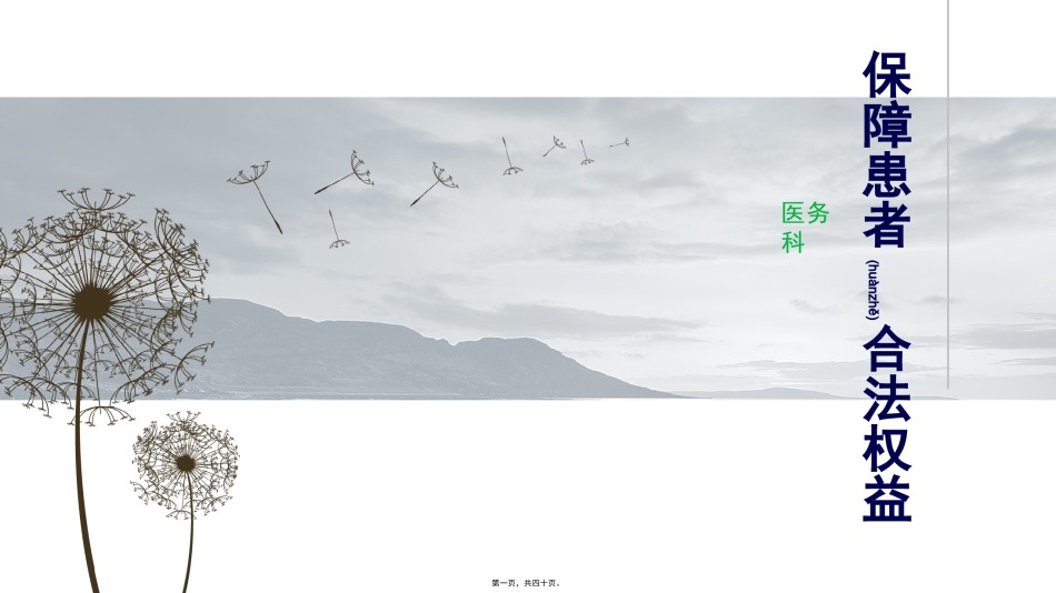2022年医学专题—保障患者合法权益.pptx_第1页