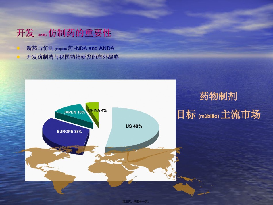 2022年医学专题—报批美国FDA仿制药研发与相关问题探讨-Final.ppt_第3页