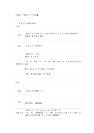 2022年医学专题—北京妇产医院建档汇总.docx