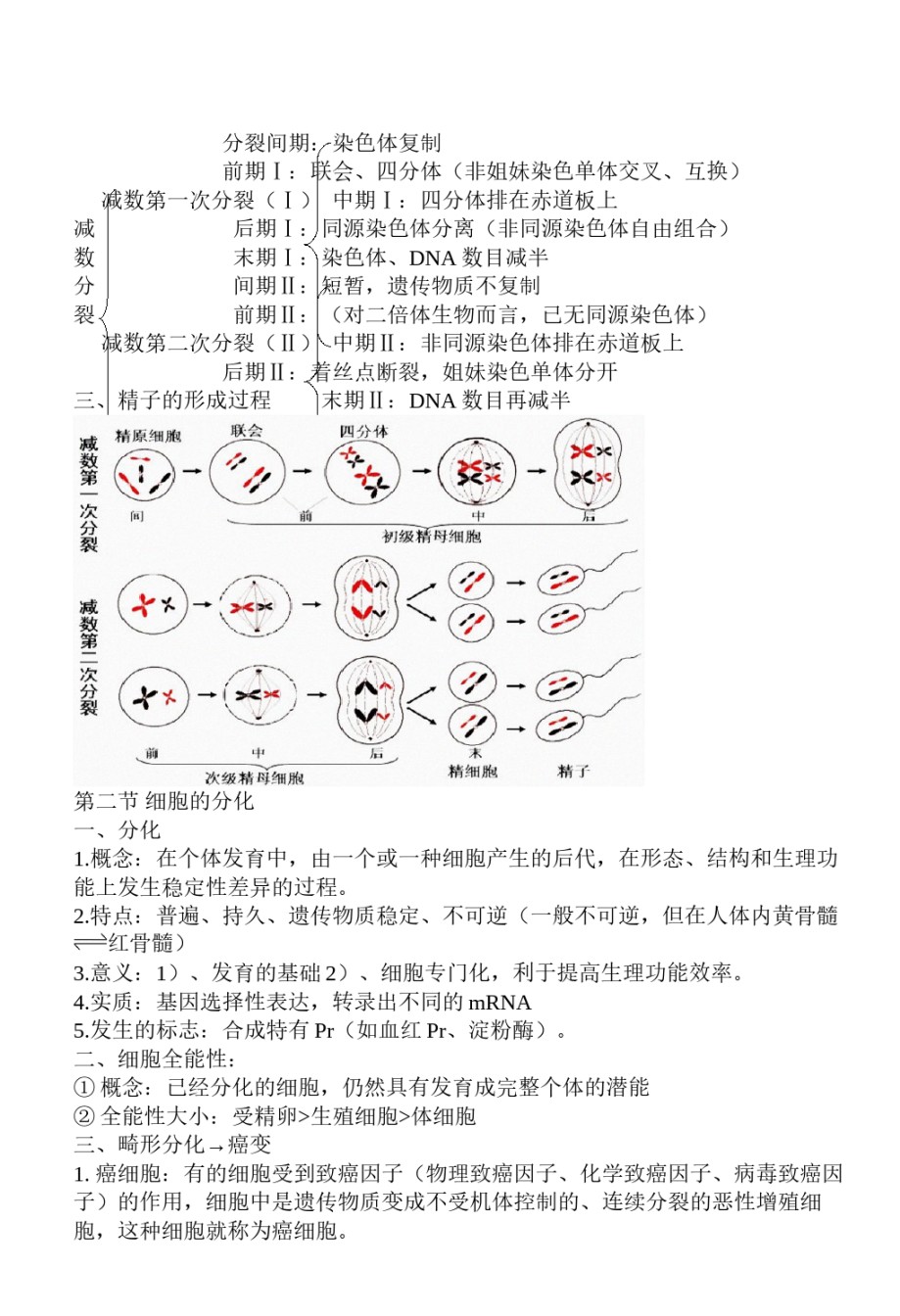2022年医学专题—必修一-第六章-细胞的生命历程-知识点.docx_第2页