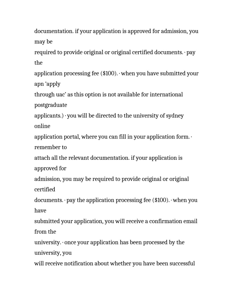 最新悉尼大学硕士留学申请 悉尼大学研究生留学费用(5篇)_第2页