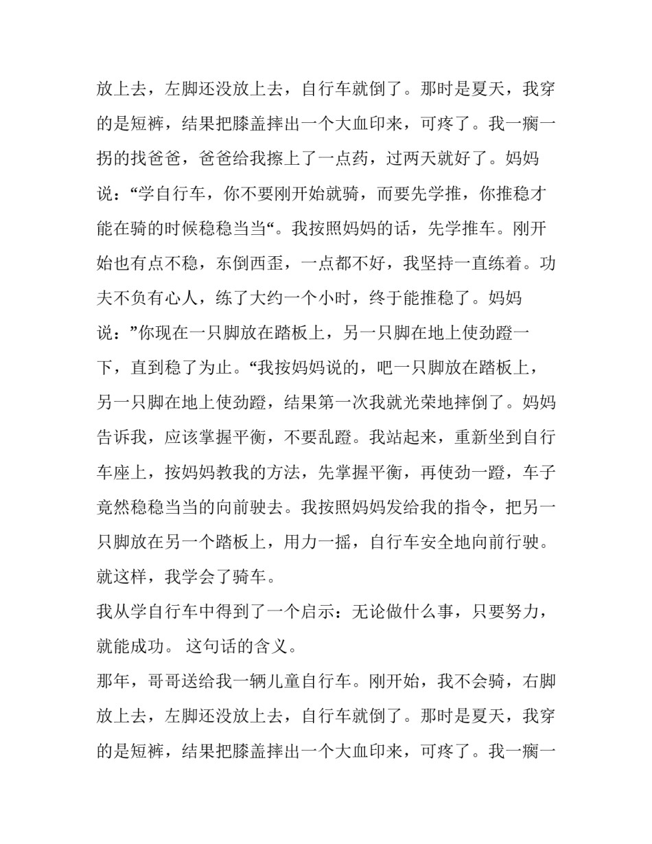 功夫不负有心人作文_第2页