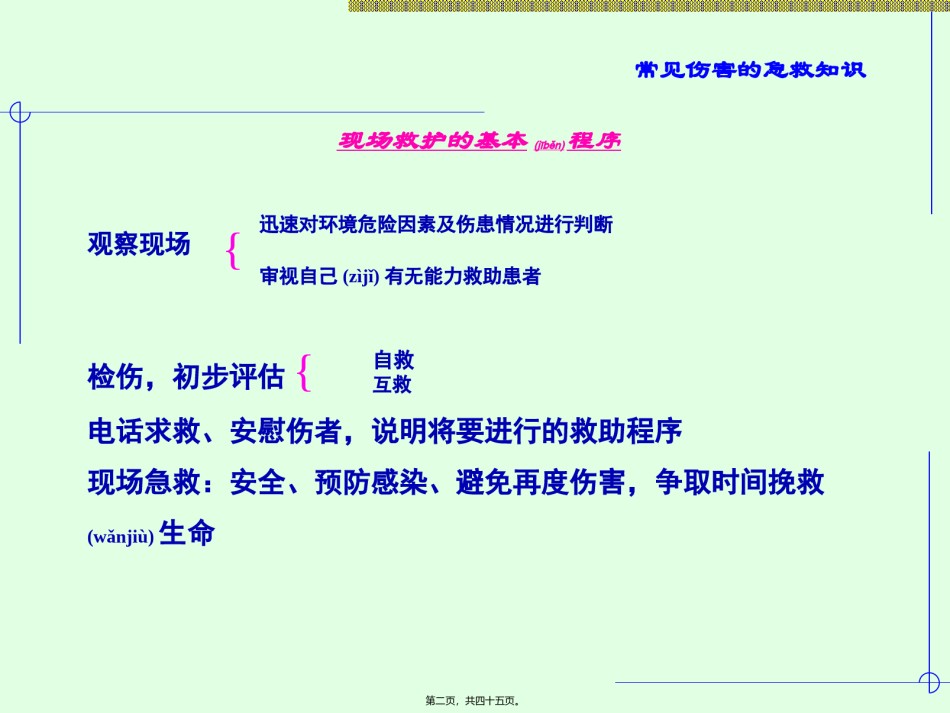 2022年医学专题—常见伤害的急救.ppt_第2页