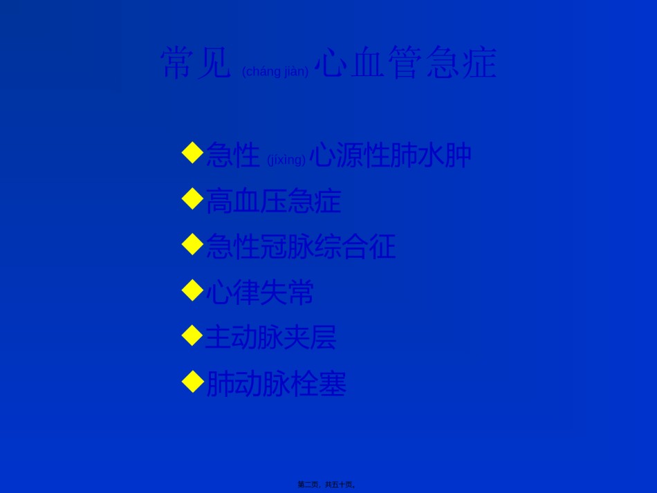 2022年医学专题—常见心血管急症的诊治.ppt_第2页