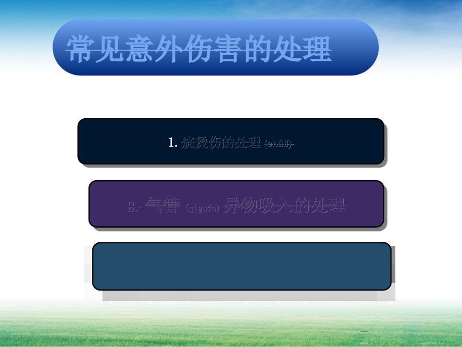 2022年医学专题—常见意外伤害的处理..ppt_第2页