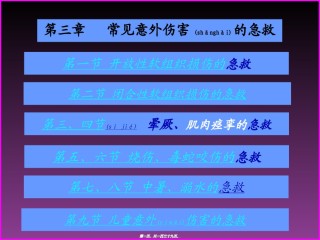 2022年医学专题—常见意外伤害的急救.ppt