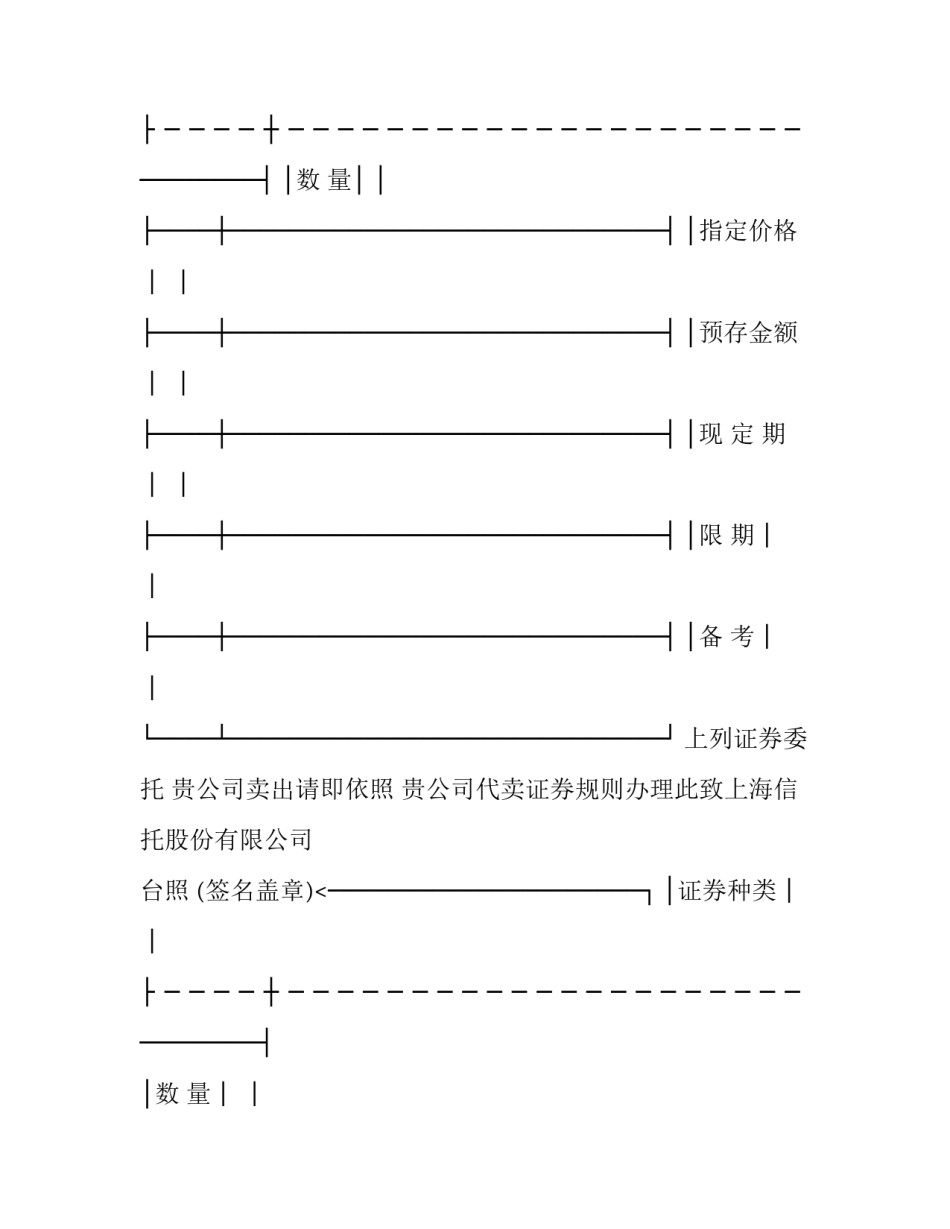 有价证券卖出委托书文本(三篇)_第2页