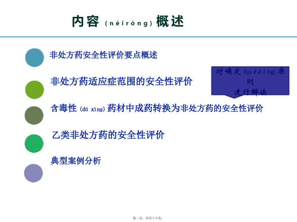 2022年医学专题—处方药转换为非处方药安全性评价要点.pptx_第2页