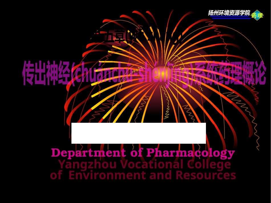 2022年医学专题—传出神经系统药理概论.pptx_第1页