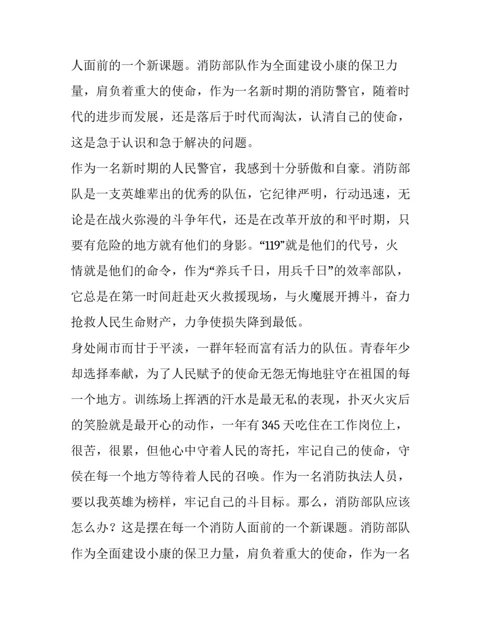 消防员个人述职报告_第2页