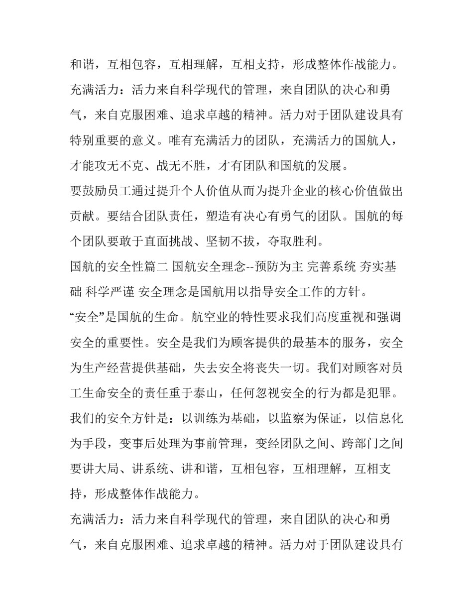 2023年国航的安全性(5篇)_第2页