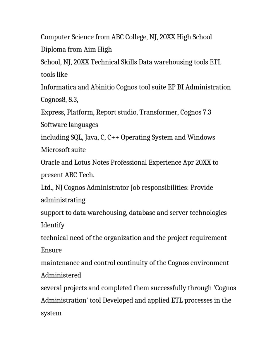 IT人员个人简历英文_第3页