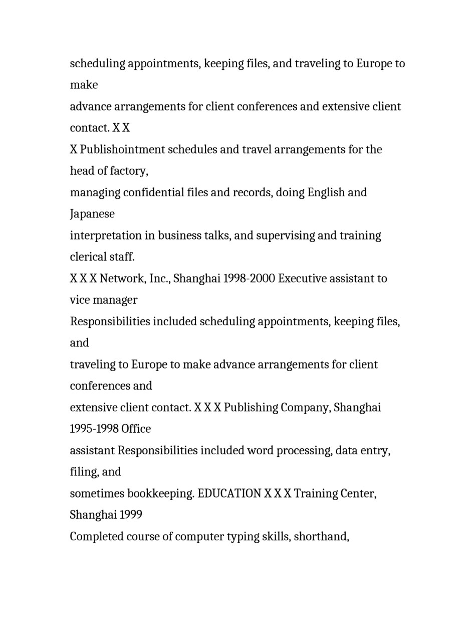 优秀的英文简历_第2页