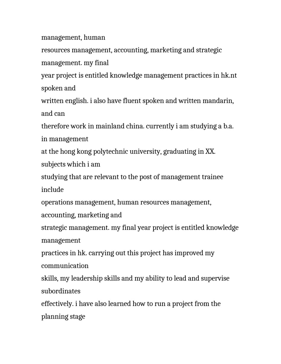 市场销售实习生英文求职信范文参考_第2页