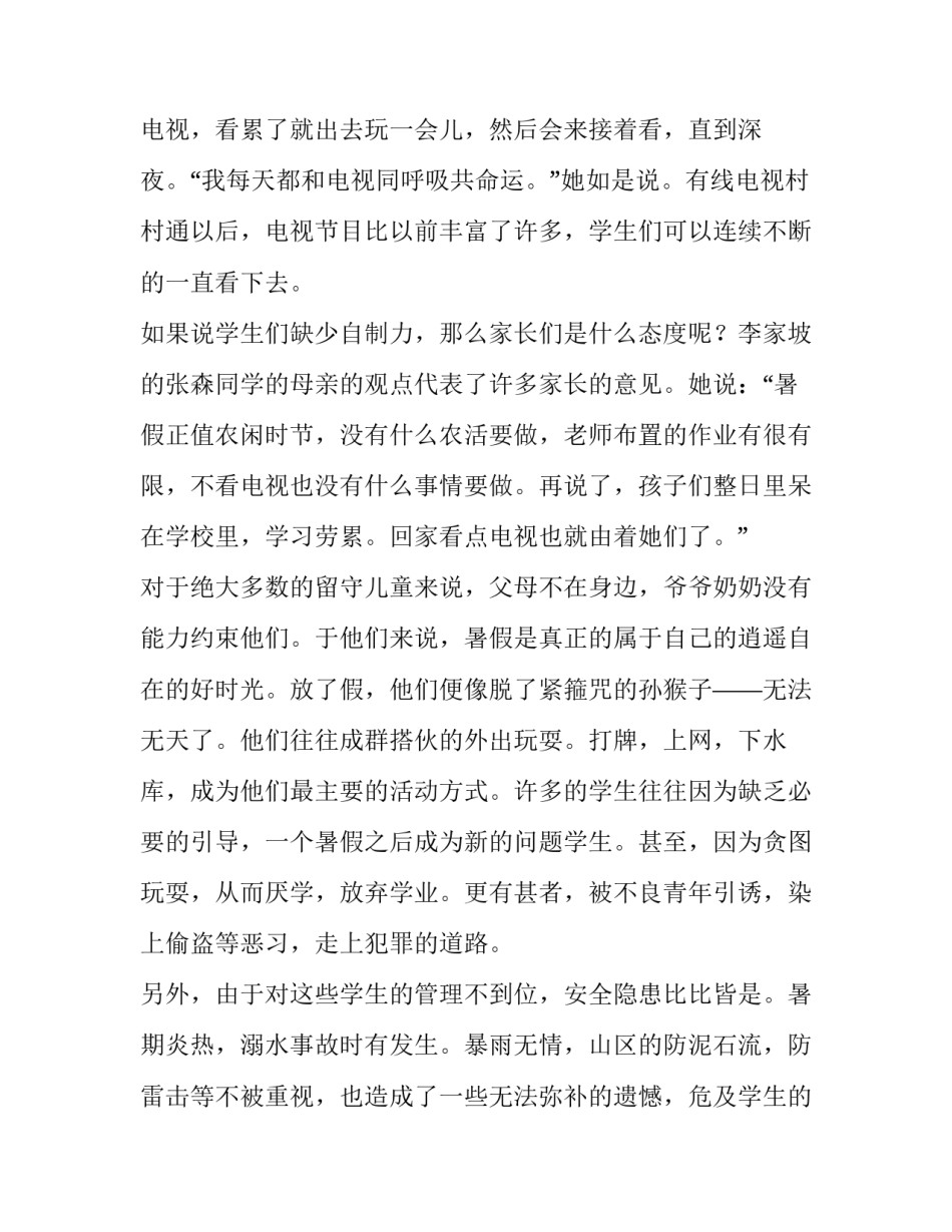 2023年暑假调查报告(通用11篇)_第2页