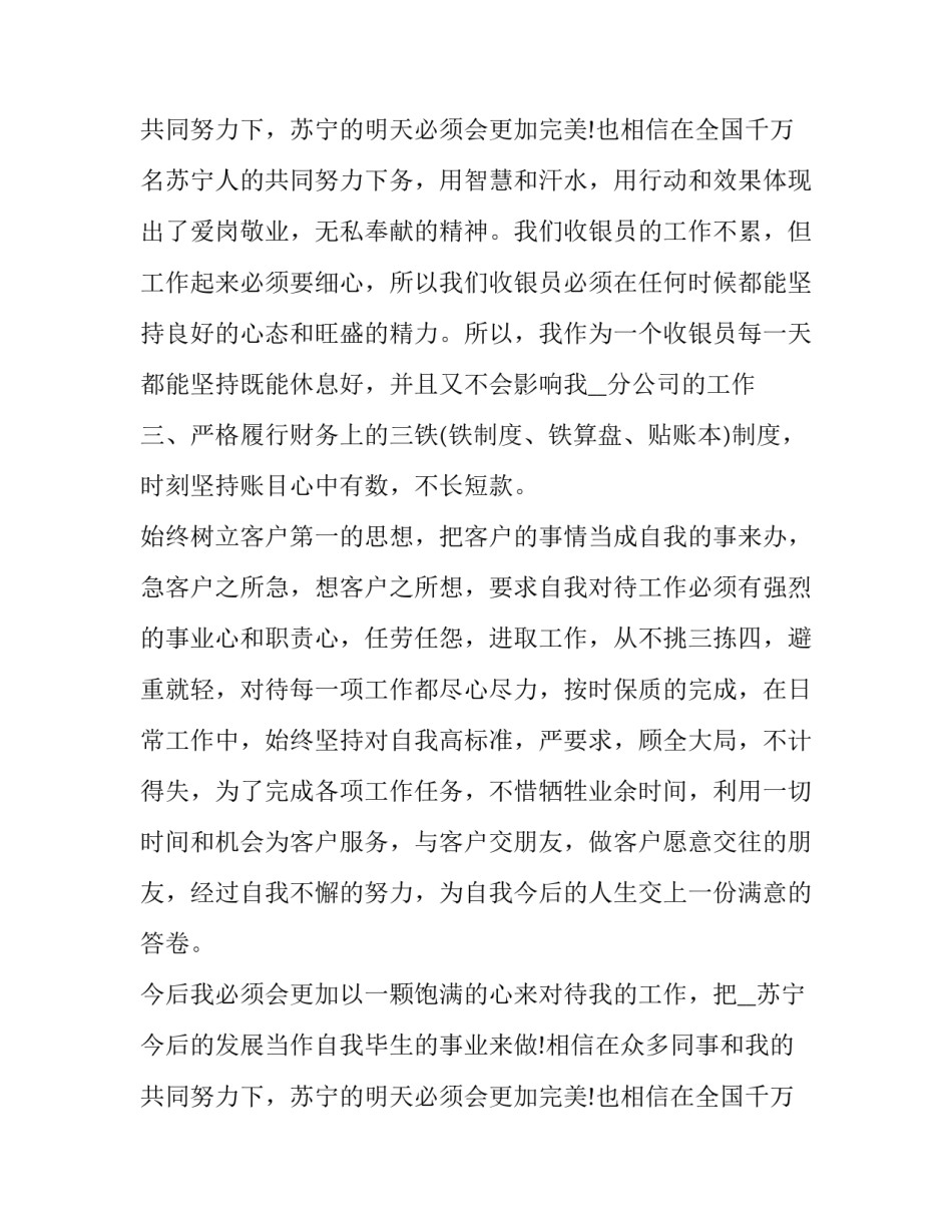 最新个人年终工作总结报告 财务年终工作总结报告(四篇)_第3页