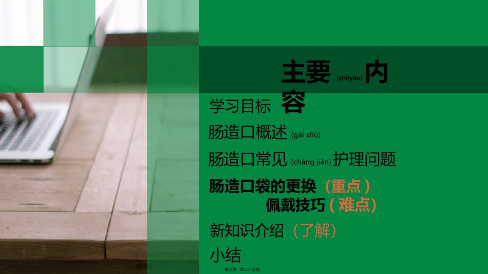 2022年医学专题—肠造口袋更换.pptx_第3页