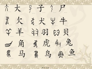 2022年医学专题—常见的甲骨文.ppt
