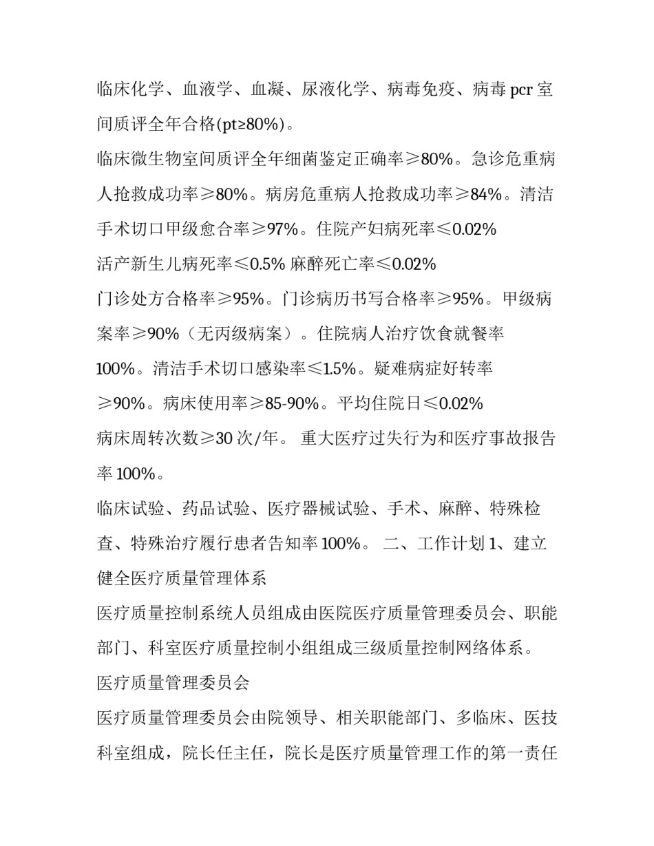 医疗质量控制方案内容(5篇)_第3页
