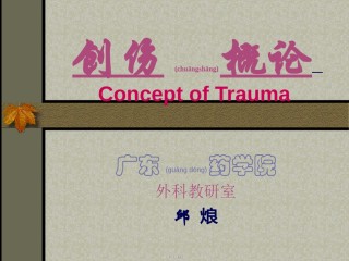 2022年医学专题—创伤概论.ppt