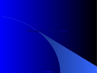 2022年医学专题—创伤和战伤2.ppt