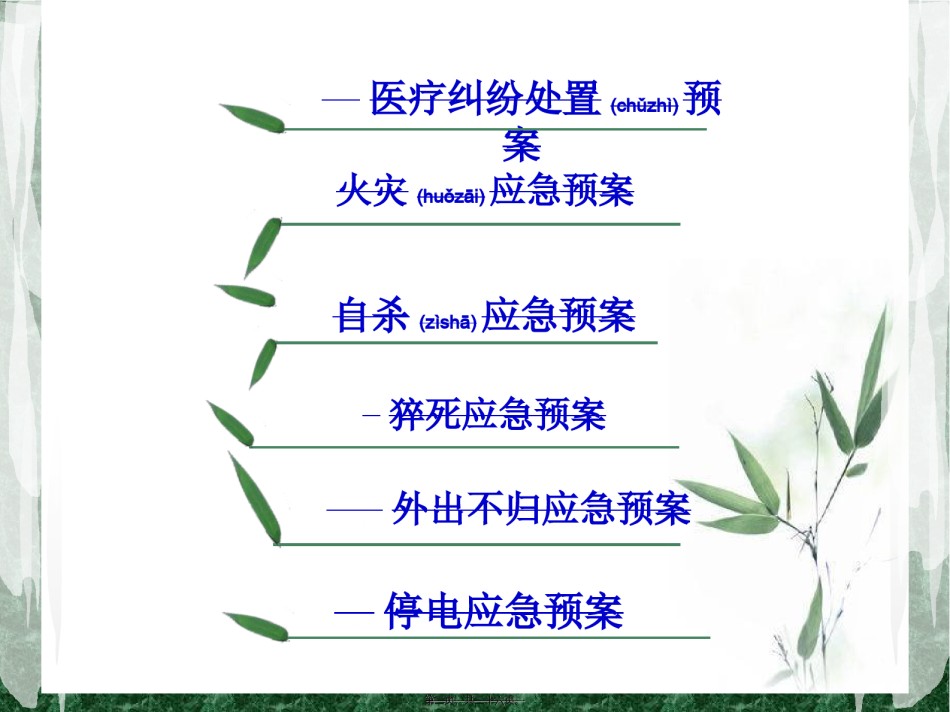 2022年医学专题—病房应急预案.ppt_第2页