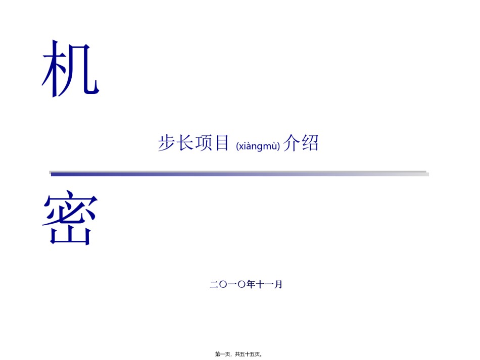 2022年医学专题—步长制药项目演示文稿.ppt_第1页