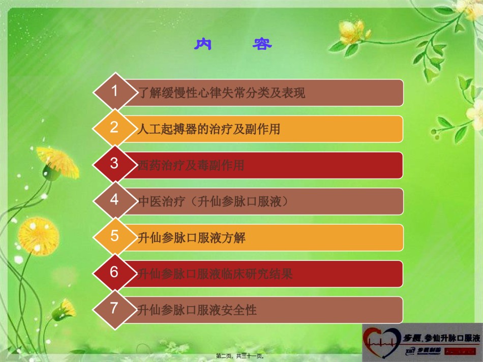 2022年医学专题—参仙升脉口服液(黄宜斌).ppt_第2页