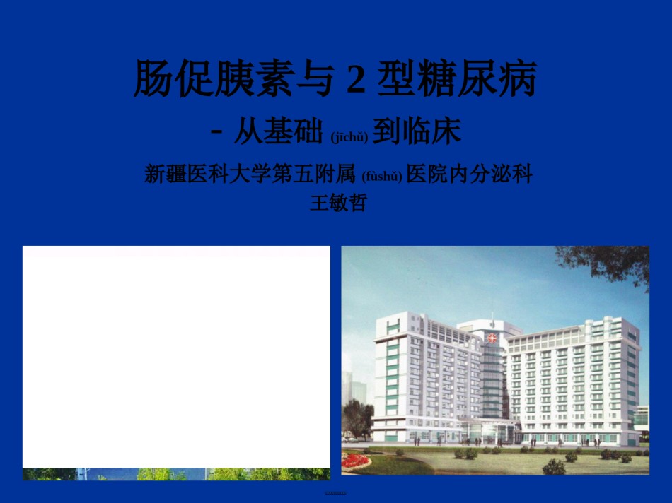 2022年医学专题—肠促胰素与2型糖尿病.ppt_第1页