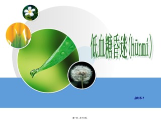 2022年医学专题—查房-低血糖昏迷.ppt