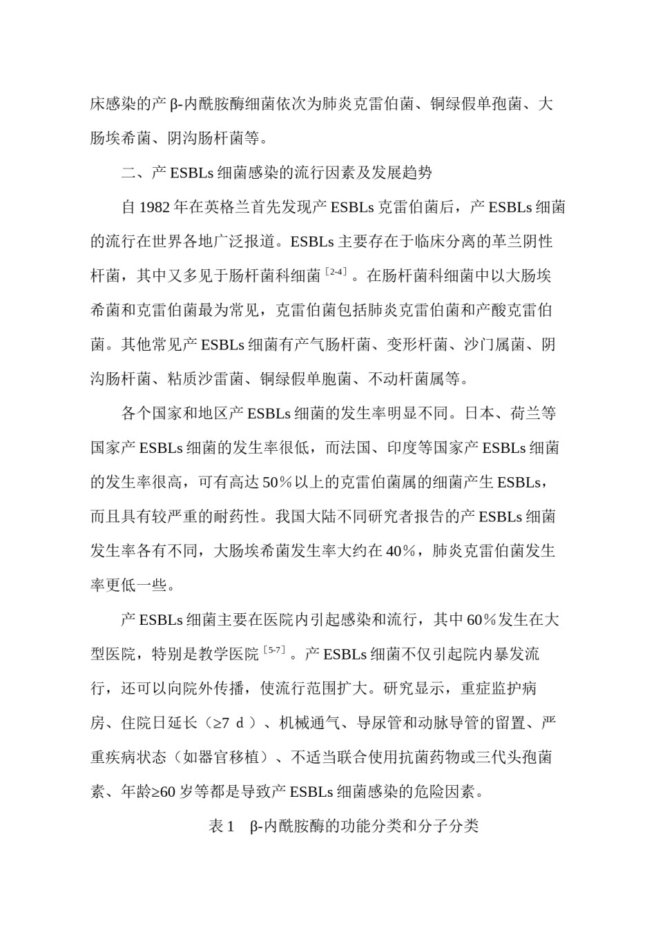 2022年医学专题—产超广谱β-内酰胺酶细菌感染防治专家共识[1].docx_第2页