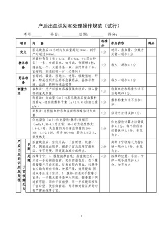 2022年医学专题—产后出血识别和处理操作规范.docx