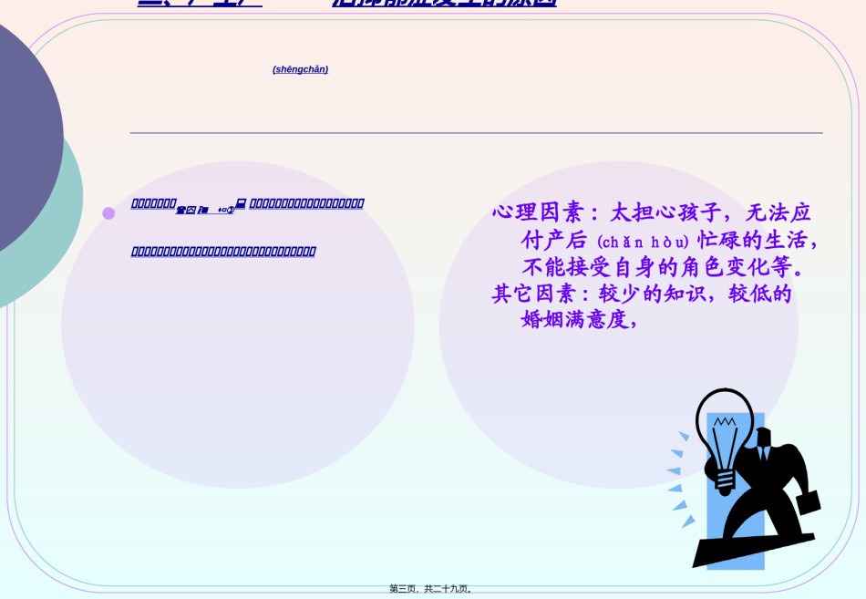 2022年医学专题—产后抑郁症概要.ppt_第3页