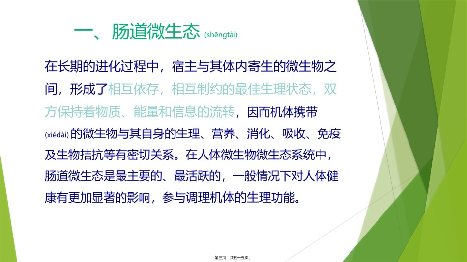 2022年医学专题—肠道菌群-功能性食品.pptx_第3页